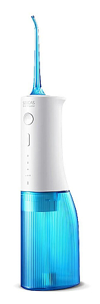 Портативный ирригатор Soocas W3 (4 насадки), голубой